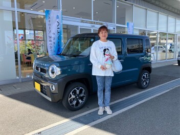 ハスラーご納車しました！